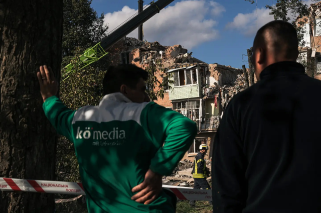 Kiev'de kabus gibi gece! Apartman X-101 füzesiyle vuruldu: 3 ölü, 33 yaralı