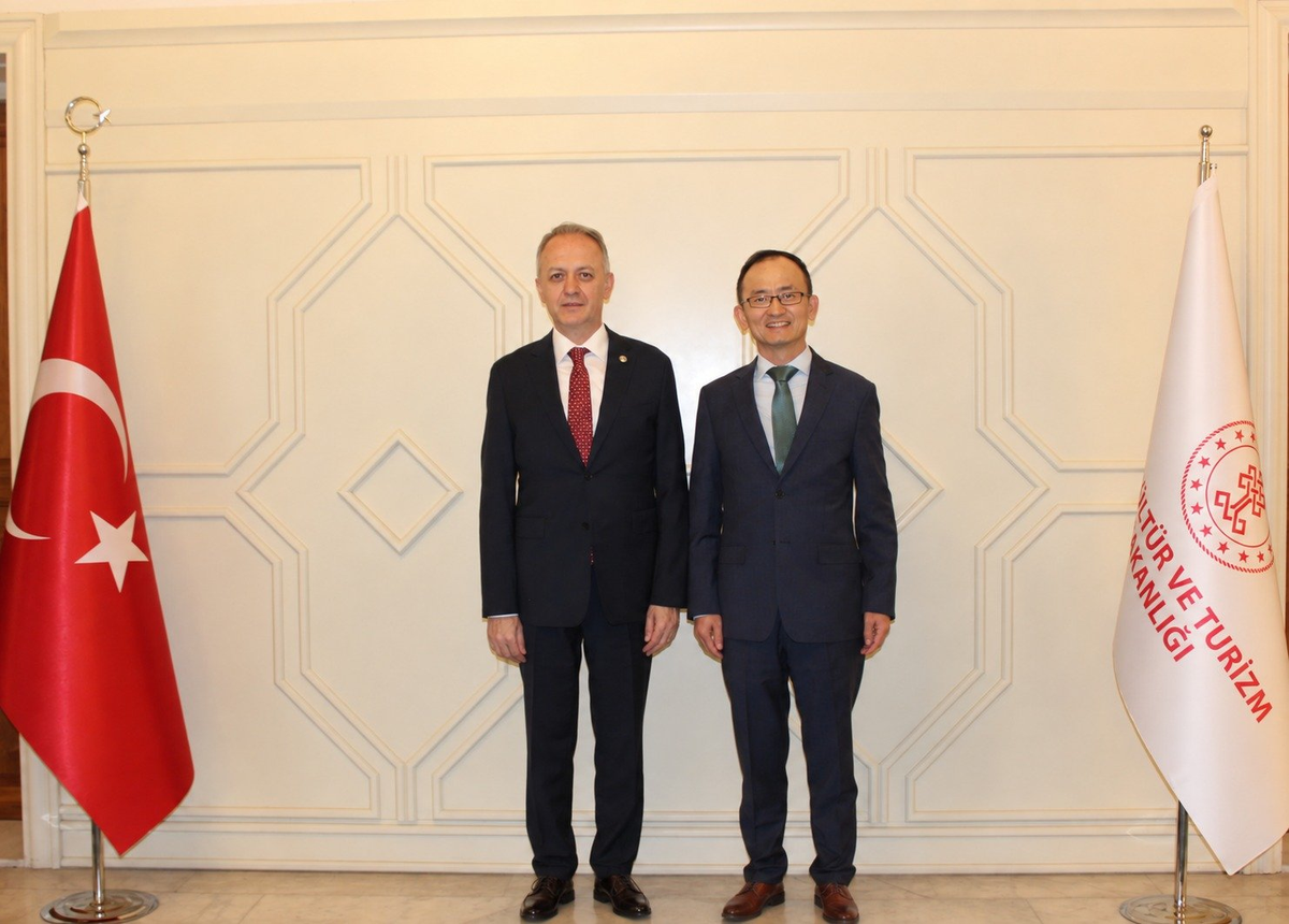 Kültür ve Turizm Bakan Yardımcısı Yazgı, Çin\'in Ankara Büyükelçisi Xuebin ile görüştü