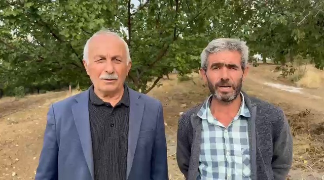 Malatya Akçadağ'da kurttan kaçtığı belirtilen keçiyi mahalle sakinleri kurtaramadı