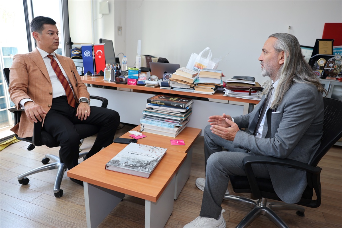 Marmaris Belediye Başkanı Ünlü, AA Marmaris Bürosu\'nu ziyaret ederek Kesen\'le görüştü