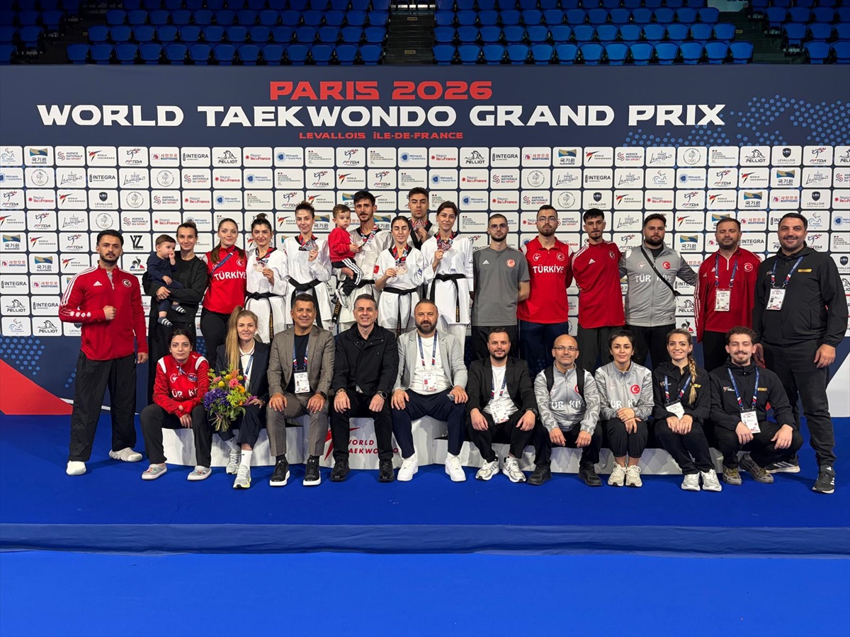 Türkiye, Paris\'teki Para Tekvando Grand Prix\'sinden 6 madalyayla döndü
