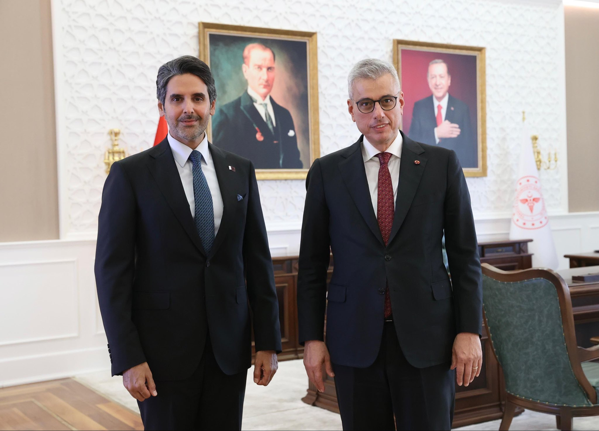 Sağlık Bakanı Memişoğlu, Katar Büyükelçisi\'ni kabul etti, sağlık iş birliği mesajı verdi