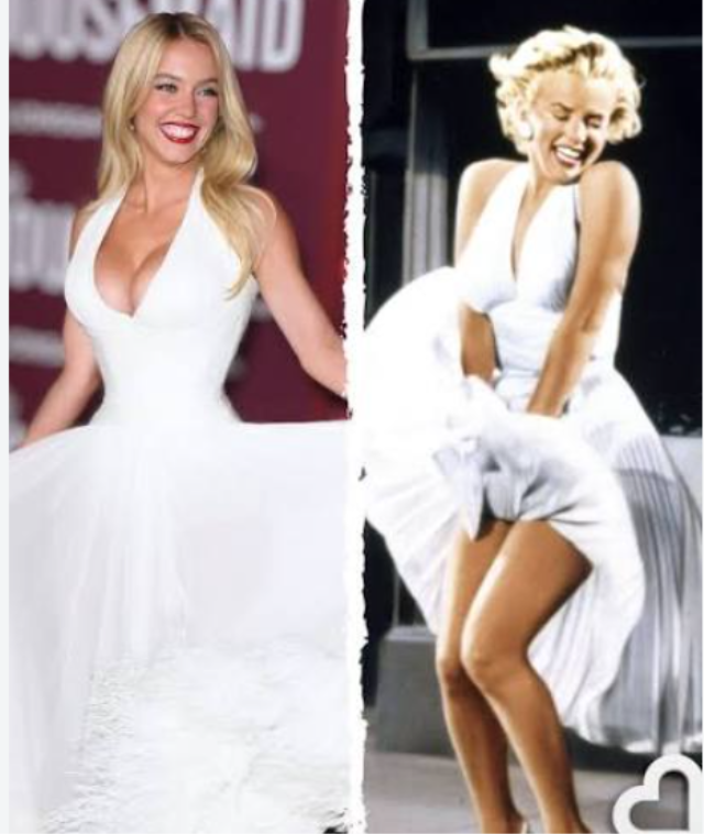 Sydney Sweeney ile Marilyn Monroe'nun akraba olduğu ortaya çıktı