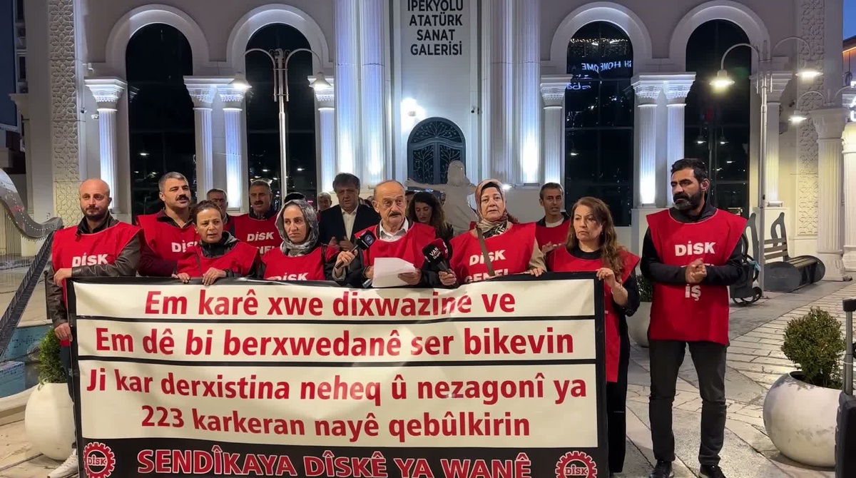Van\'da işten çıkarılan 223 işçi 435 gündür eylemde, direniş sürüyor