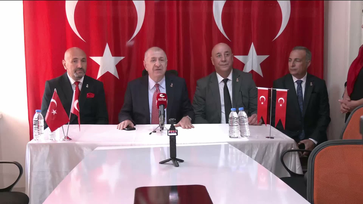 Zafer Partisi Genel Başkanı Özdağ: "KCK üyesi Süleyman Şahin, İran\'da PKK\'nın başına getirildi"