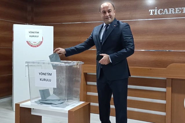 Amasya TSO'da başkanlık yarışını Nureddin Güçyetmez 19 oyla kazandı