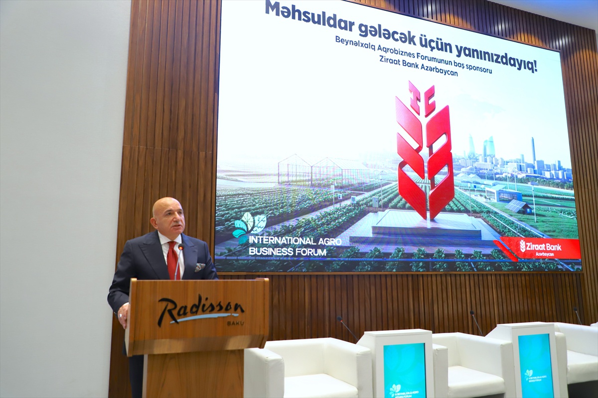 Bakü\'deki tarım forumunda Türkiye-Azerbaycan işbirliği ve gıda güvenliği konuşuldu