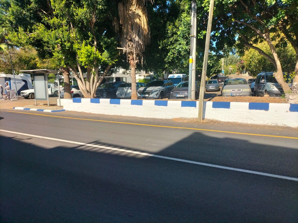 Bodrum Belediyesi mavi-beyaz dokuyu korumak için boya-badana çalışmalarını sürdürüyor
