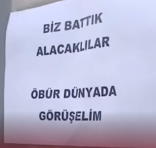Bursa'da kepenk indiren esnaftan çarpıcı veda: Alacaklılar, öbür dünyada görüşelim