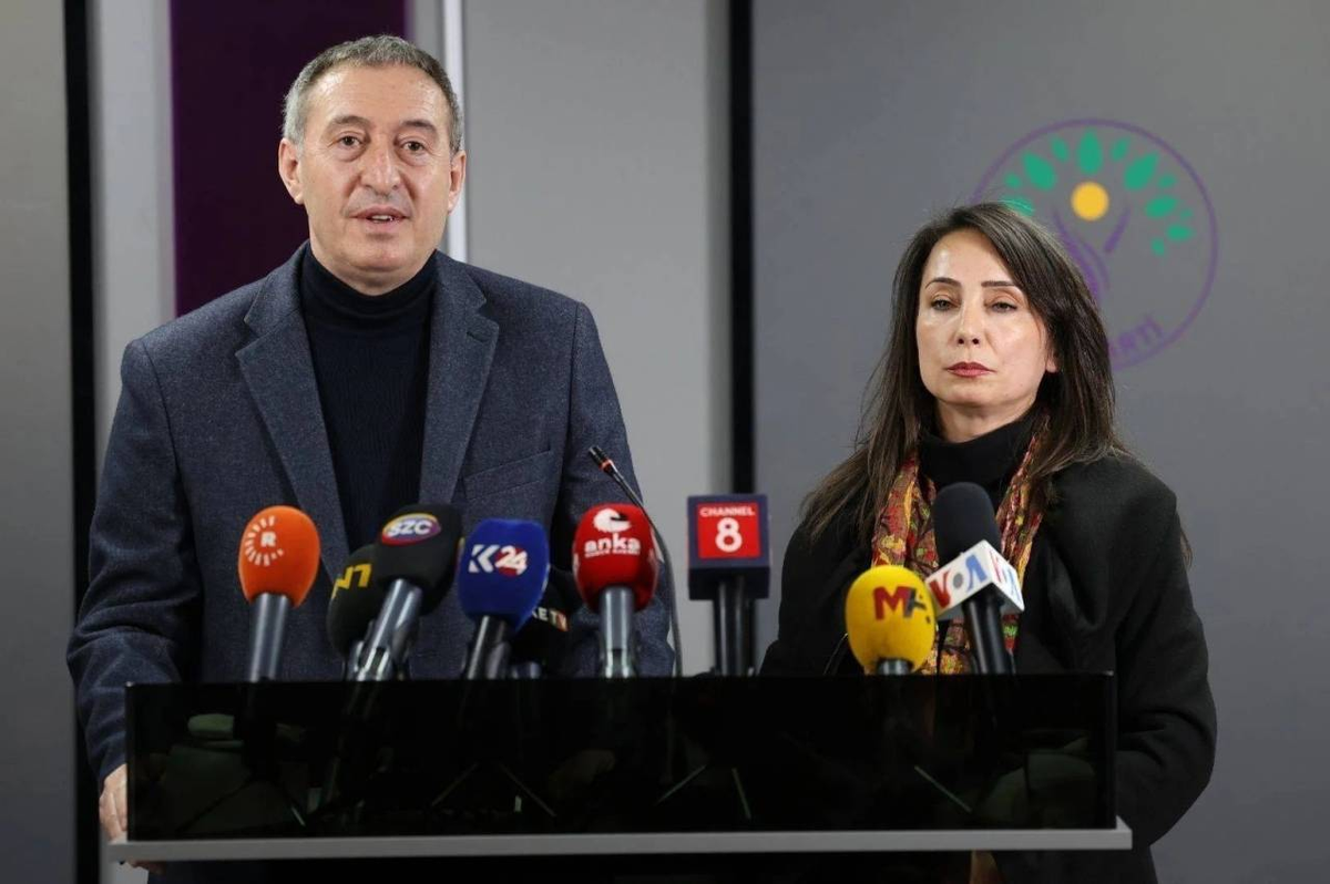 DEM Parti Eş Genel Başkanları, Öcalan\'ın özgür koşullarda çalışmasını istedi