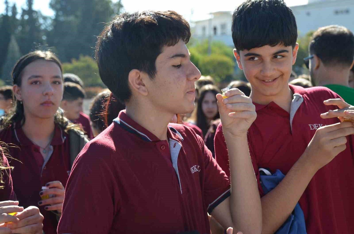 Didim Zeytin Festivali\'nde en büyük zeytinyağı tadımıyla Guinness denemesi yapıldı