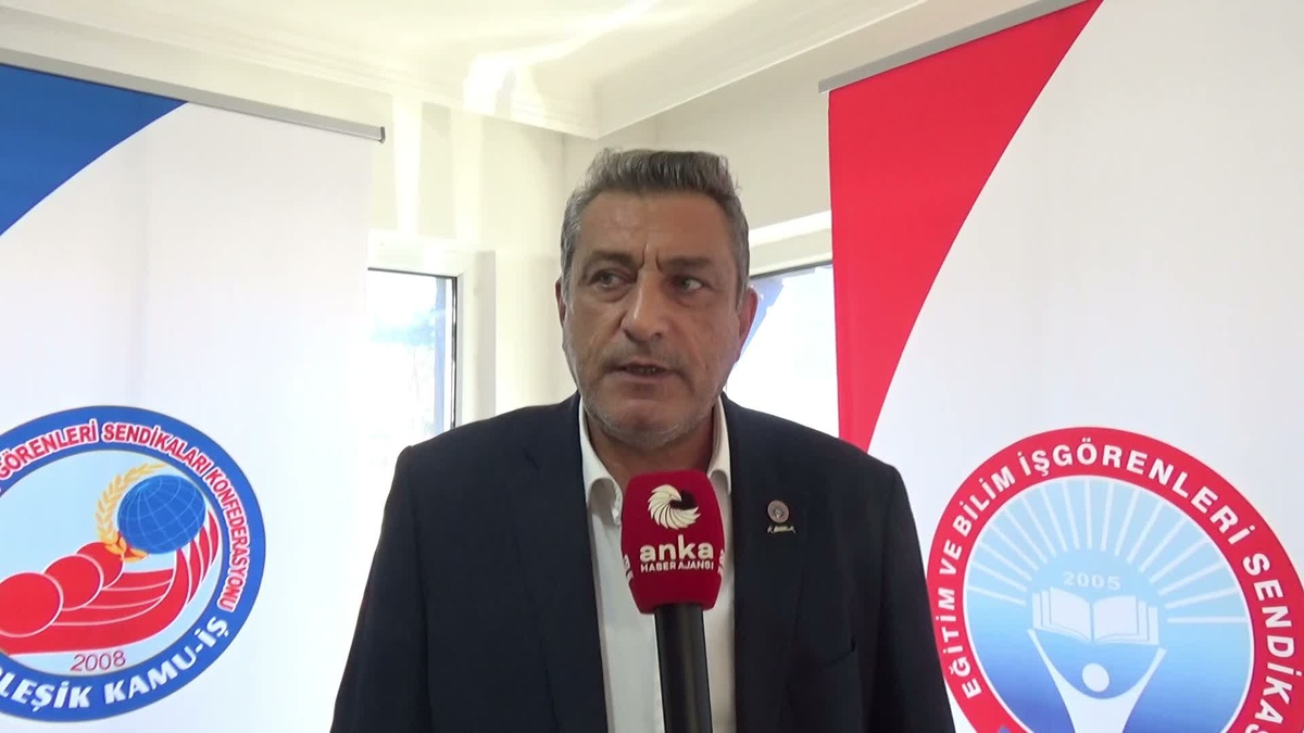 Eğitim-İş Sinop Şube Başkanı, memurlar çekilince 7 okulun memursuz kaldığını söyledi