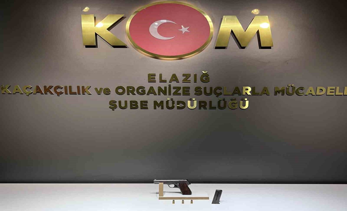 Elazığ\'da tefecilere yönelik operasyonda 4 şüpheli tutuklandı, 1 tabanca bulundu