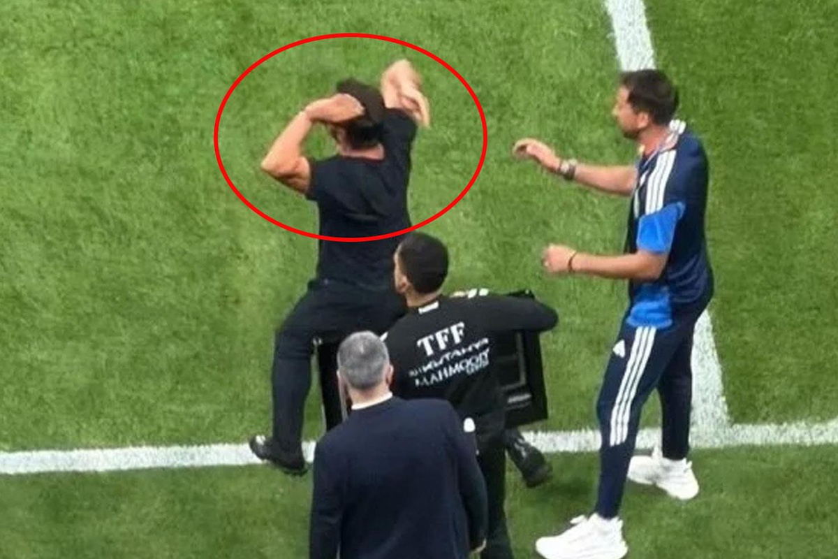 Emre Belözoğlu, Barış Alper Yılmaz\'ın golünden sonra çıldırdı