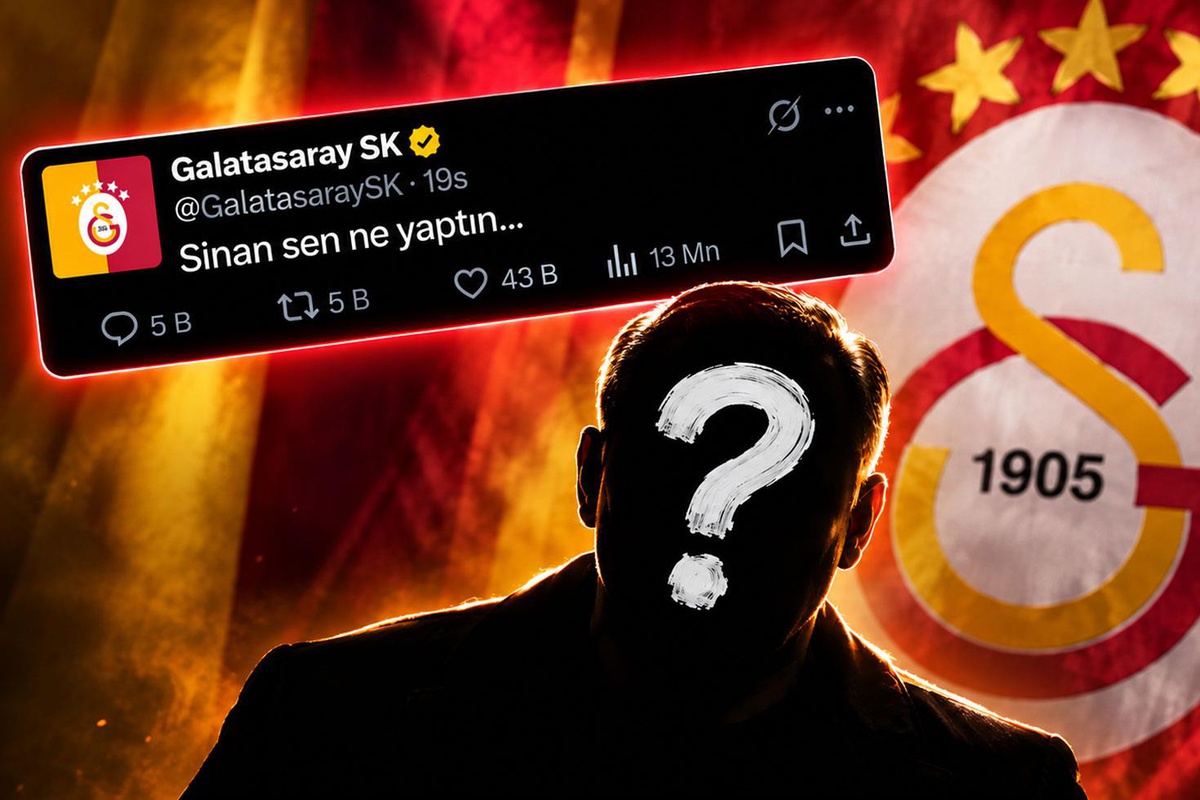 Galatasaray\'ın "Sinan sen ne yaptın" paylaşımının sırrı çözüldü!