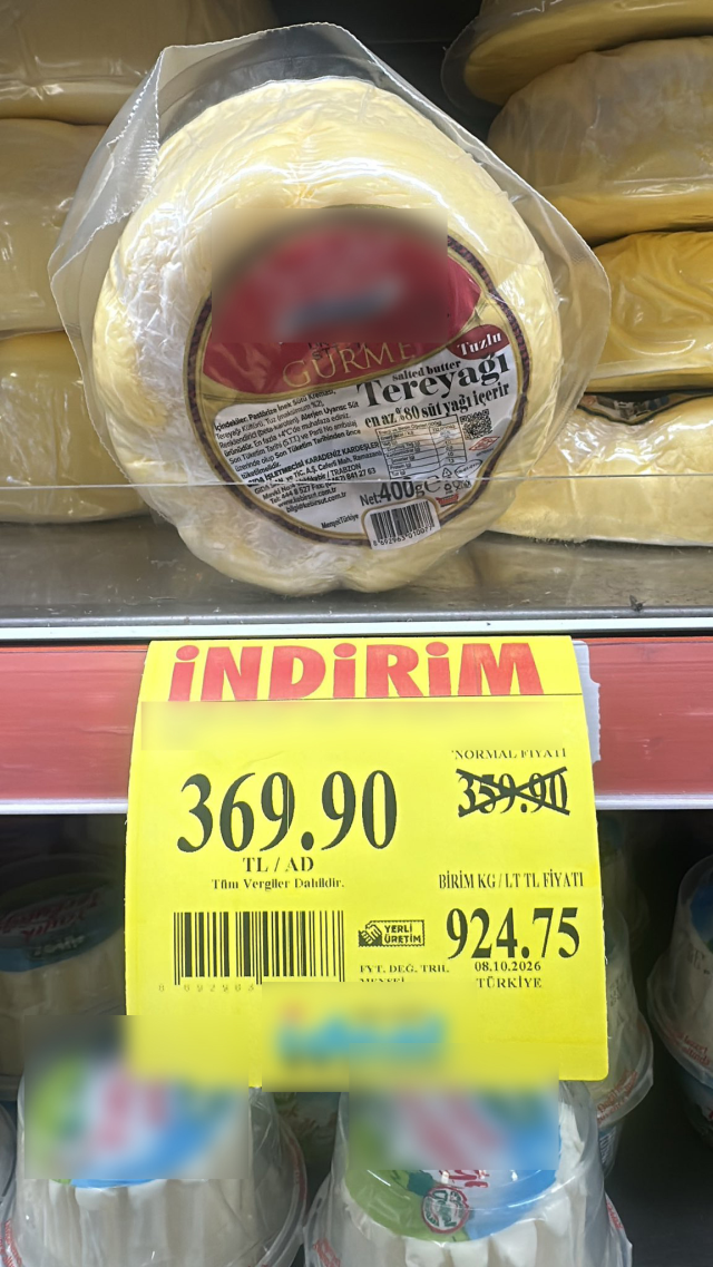 İndirime girdi, fiyatı arttı! Market rafındaki etiket şaşkına çevirdi