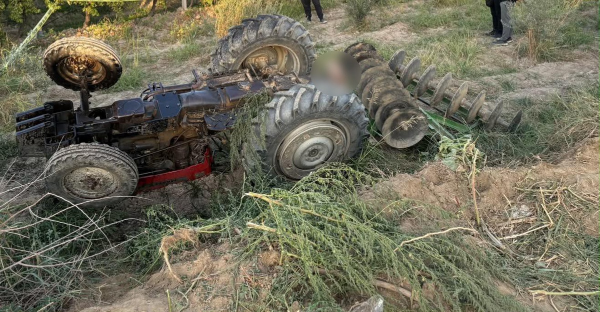 Manisa Alaşehir\'de üzüm bağında traktör devrildi, 43 yaşındaki Selçuk Şimşek öldü