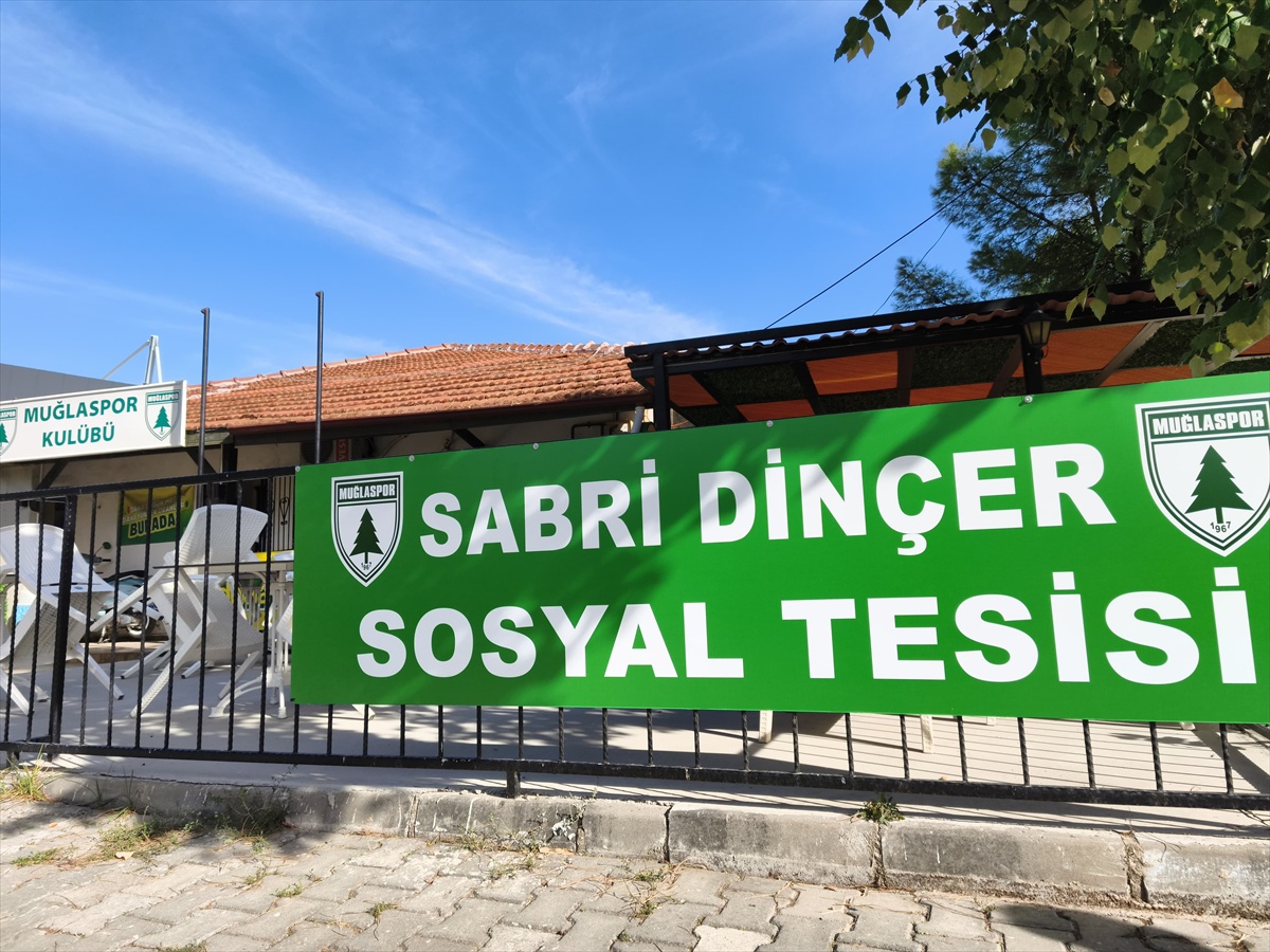 Muğlaspor Akademi Tesisleri, eski başkan Sabri Dinçer\'in adıyla anılacak