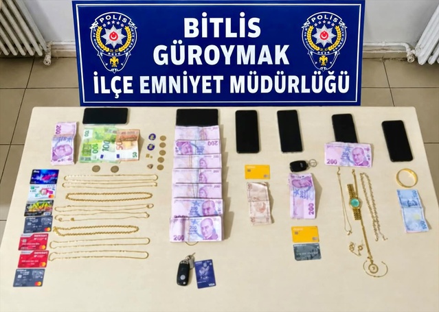 Van'da sahte altın satan 6 şüpheli 412 bin lira kazandı, Bitlis'te yakalandı