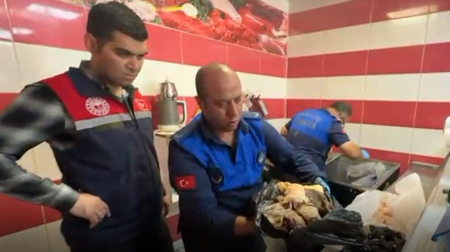 Şanlıurfa Haliliye'de denetimde 170 kilo bozuk et imha edildi, işletmeler mühürlendi