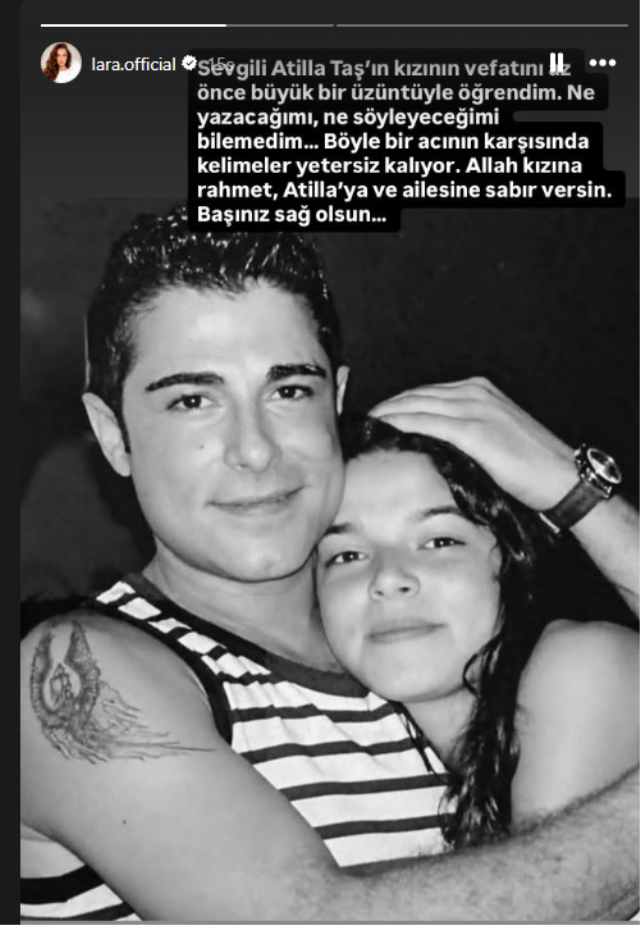 Şarkıcı Lara'dan Atilla Taş'ın acısına sessiz kalan ünlülere sert tepki