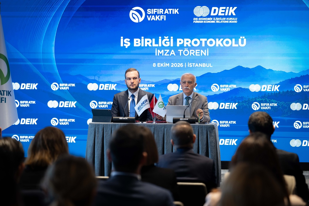Sıfır Atık Vakfı ile DEİK arasında işbirliği protokolü imzalandı