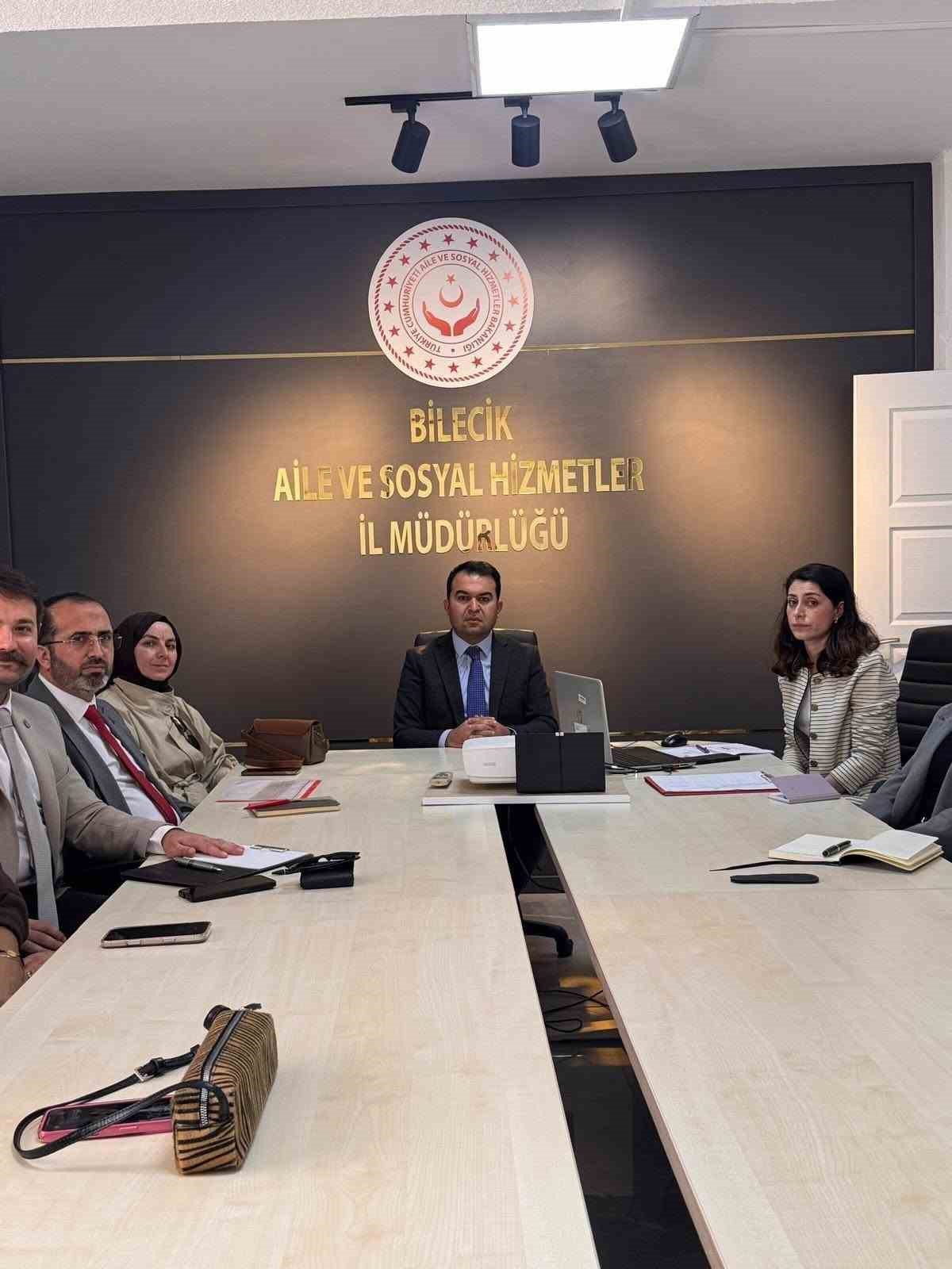 Bilecik\'te afet psikososyal desteği için çözüm ortaklarıyla toplantı yapıldı