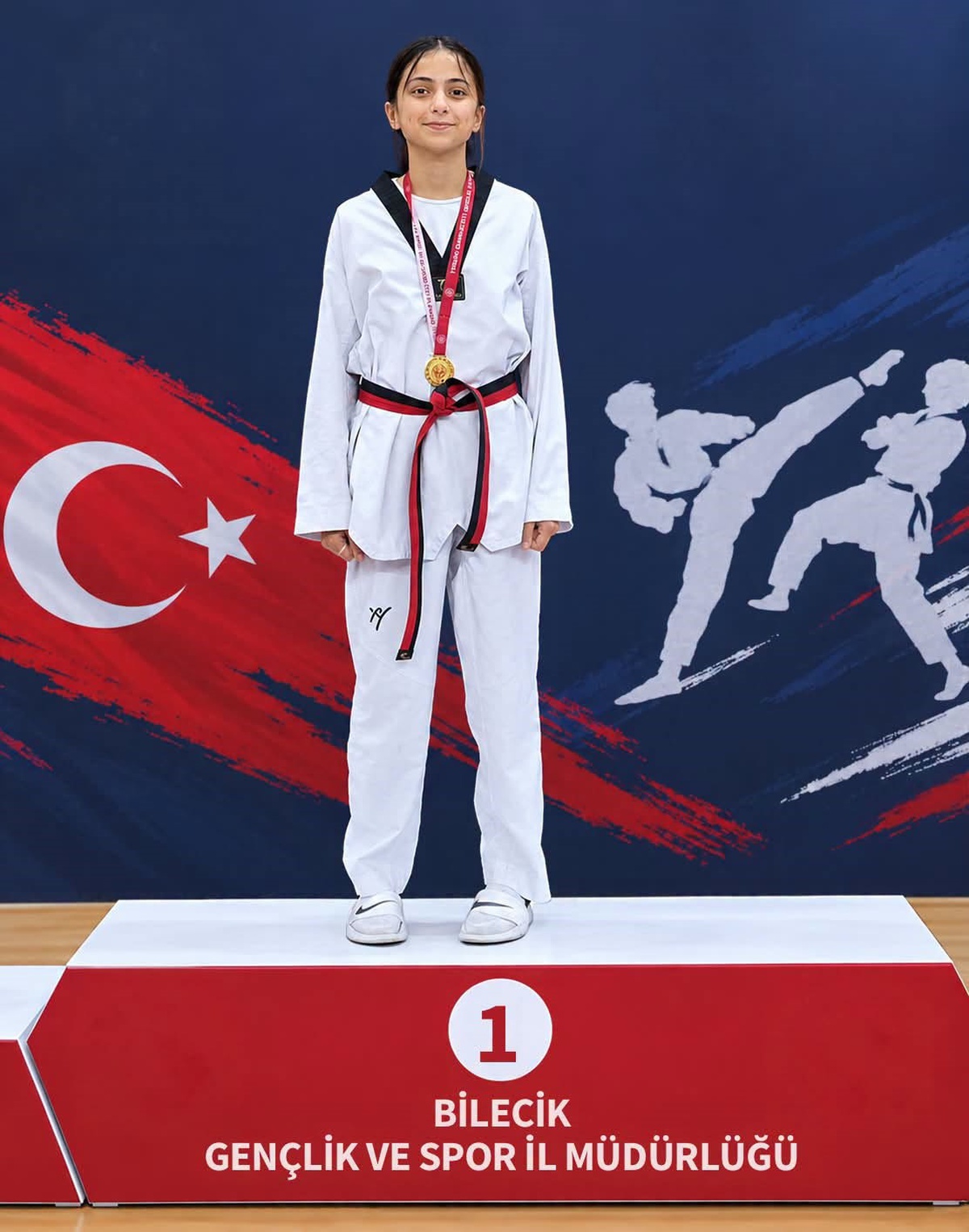 Bilecikli taekwondocu Göçen, Avrupa Şampiyonası Milli Takım seçmelerine davet edildi