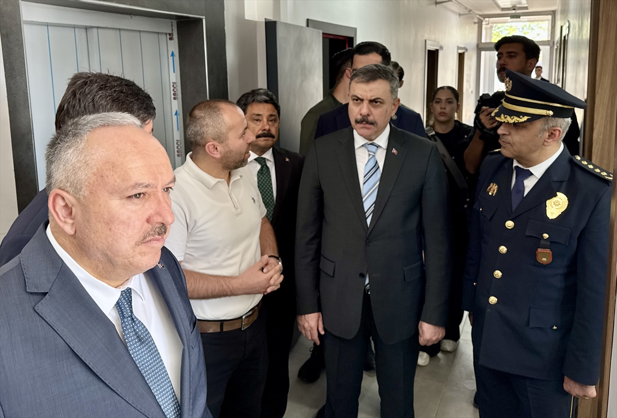 İçişleri Bakanı Çiftçi, Kaman\'daki yatırımları yerinde inceledi