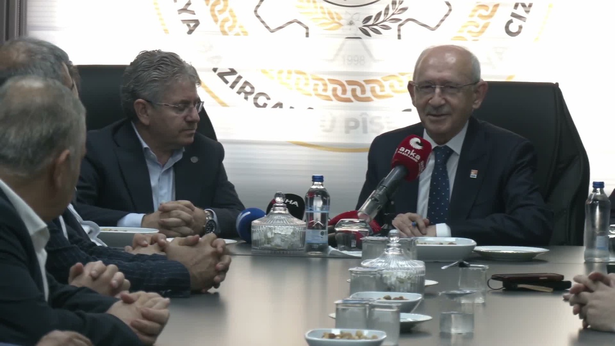Kılıçdaroğlu Cizre\'de serbest bölge ve OSB büyümesi çağrısı yaptı