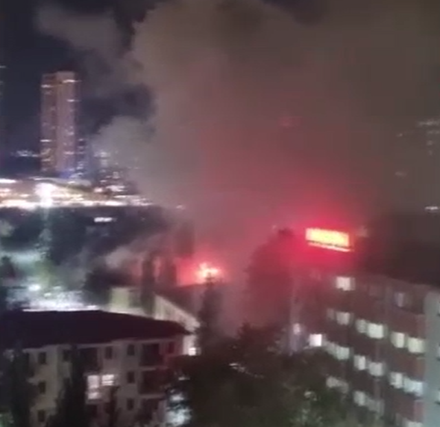 Koşuyolu Yüksek İhtisas Eğitim ve Araştırma Hastanesi’nde yangın: Hastalar tahliye ediliyor