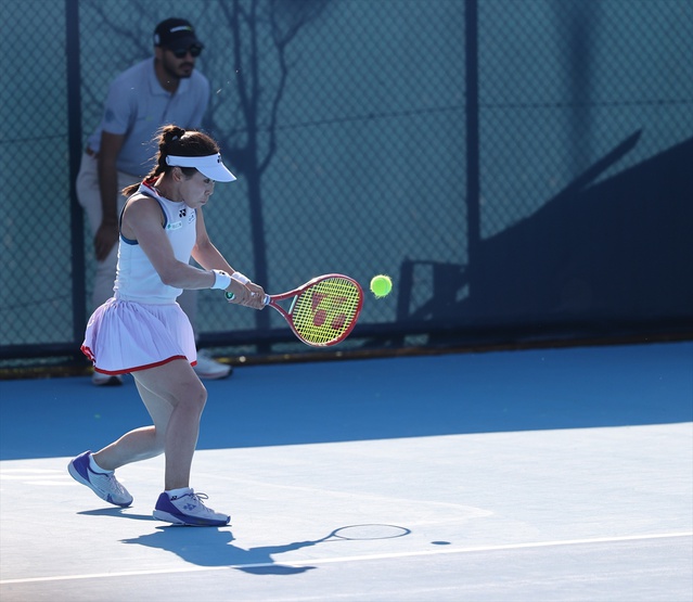 Ayla Aksu, Samsun Açık WTA 125'te 2-0 kazanıp finalde Stefanini ile eşleşti