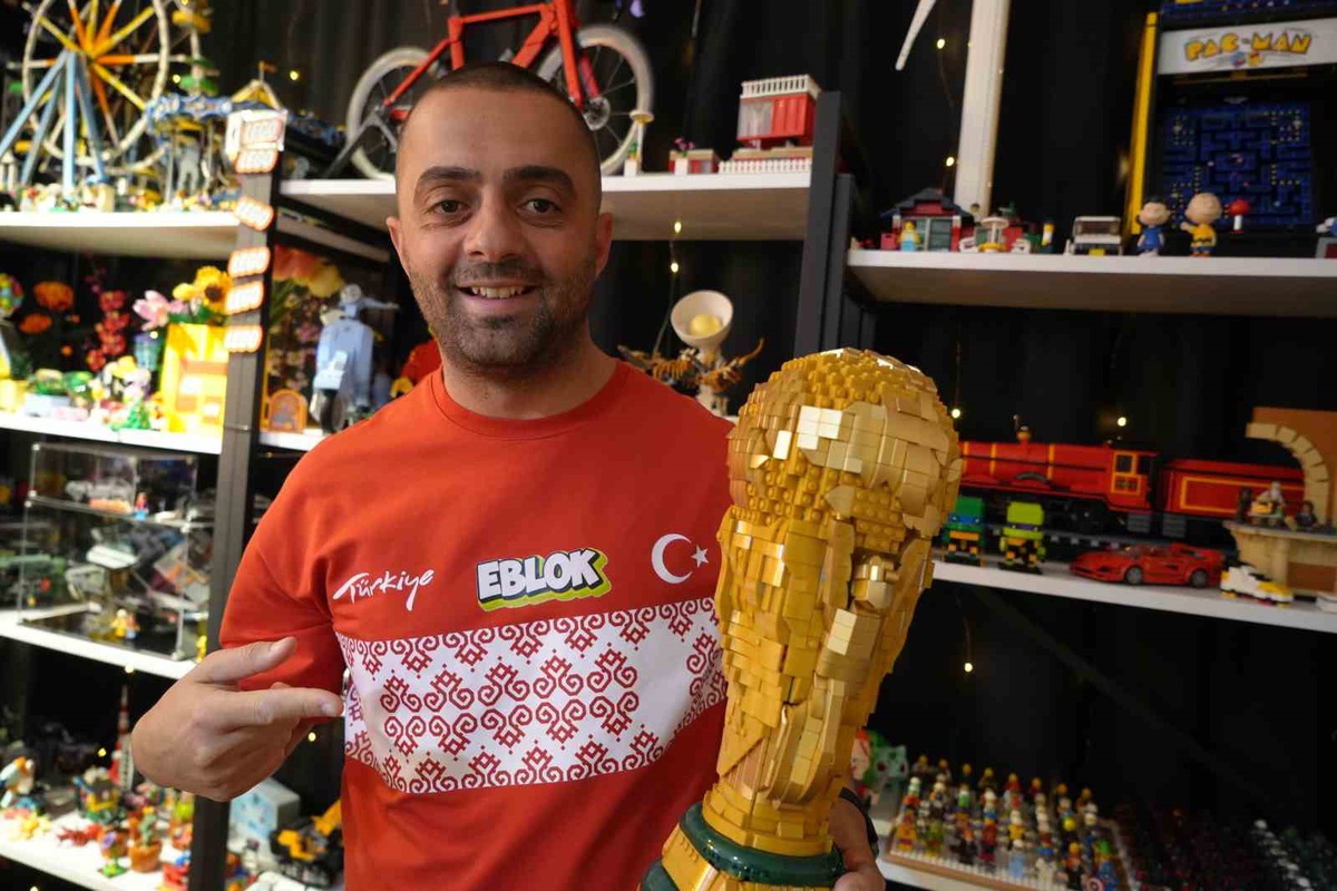 Samsun\'da sağlık çalışanı Erdi Erol, 3 milyon TL\'yi aşan lego koleksiyonu oluşturdu