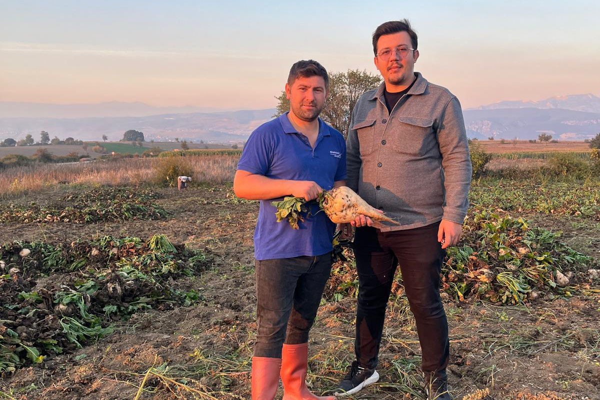 Samsun Vezirköprü\'de pancar hasat sezonu açıldı, 40 bin ton ürün bekleniyor