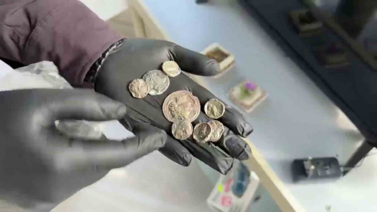 Tekirdağ\'da tarihi eser operasyonunda 2 bin 314 sikke ele geçirildi, 1 kişi tutuklandı