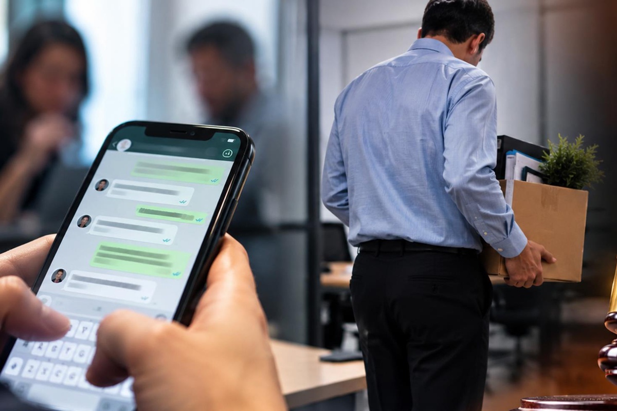 Patronunu WhatsApp\'ta çekiştirdi! Mahkemenin kararı şaşırttı