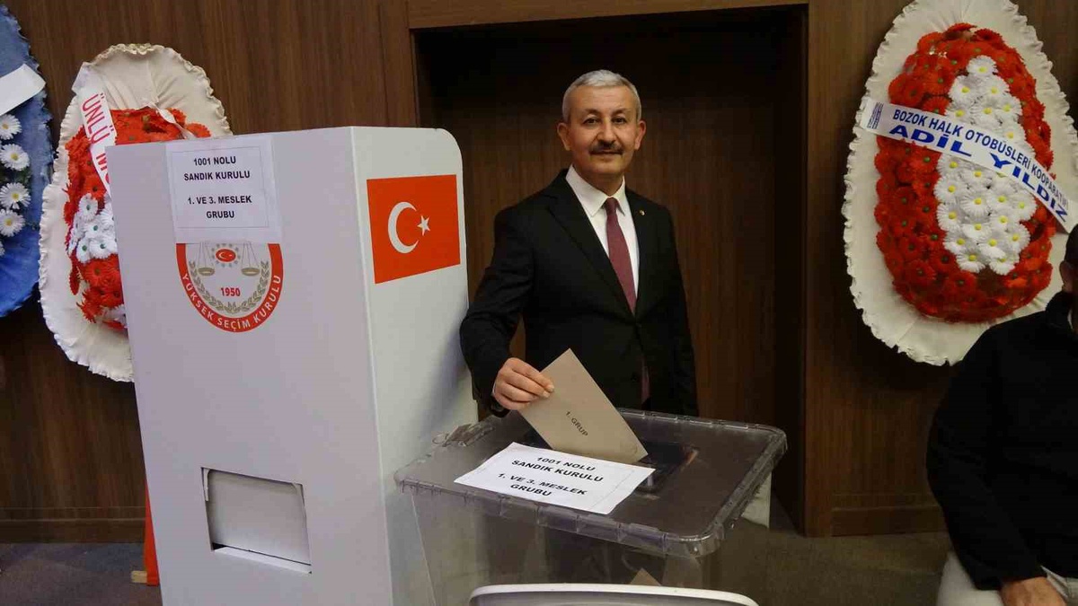 Yozgat TSO seçiminde Taylan Alakoç güven tazeleyerek yeniden başkan seçildi