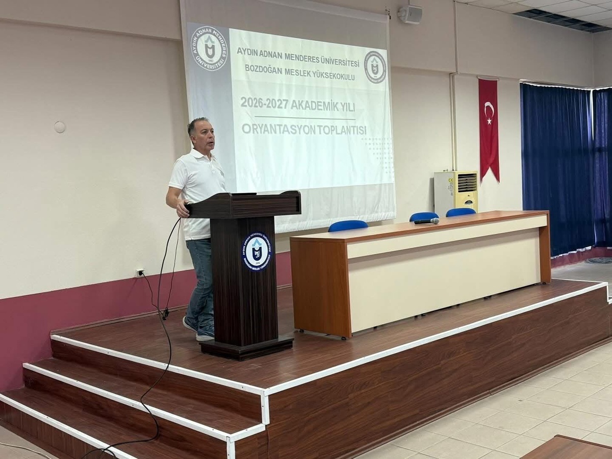 Bozdoğan MYO\'da öğrencilere uyum için oryantasyon toplantısı düzenlendi