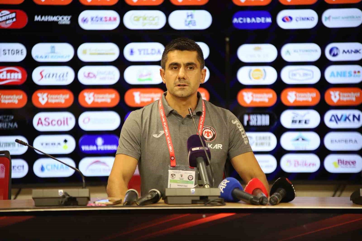 Çorum FK Yardımcı Antrenörü Çayır, Gaziantep'teki 3-0'lık galibiyeti değerlendirdi