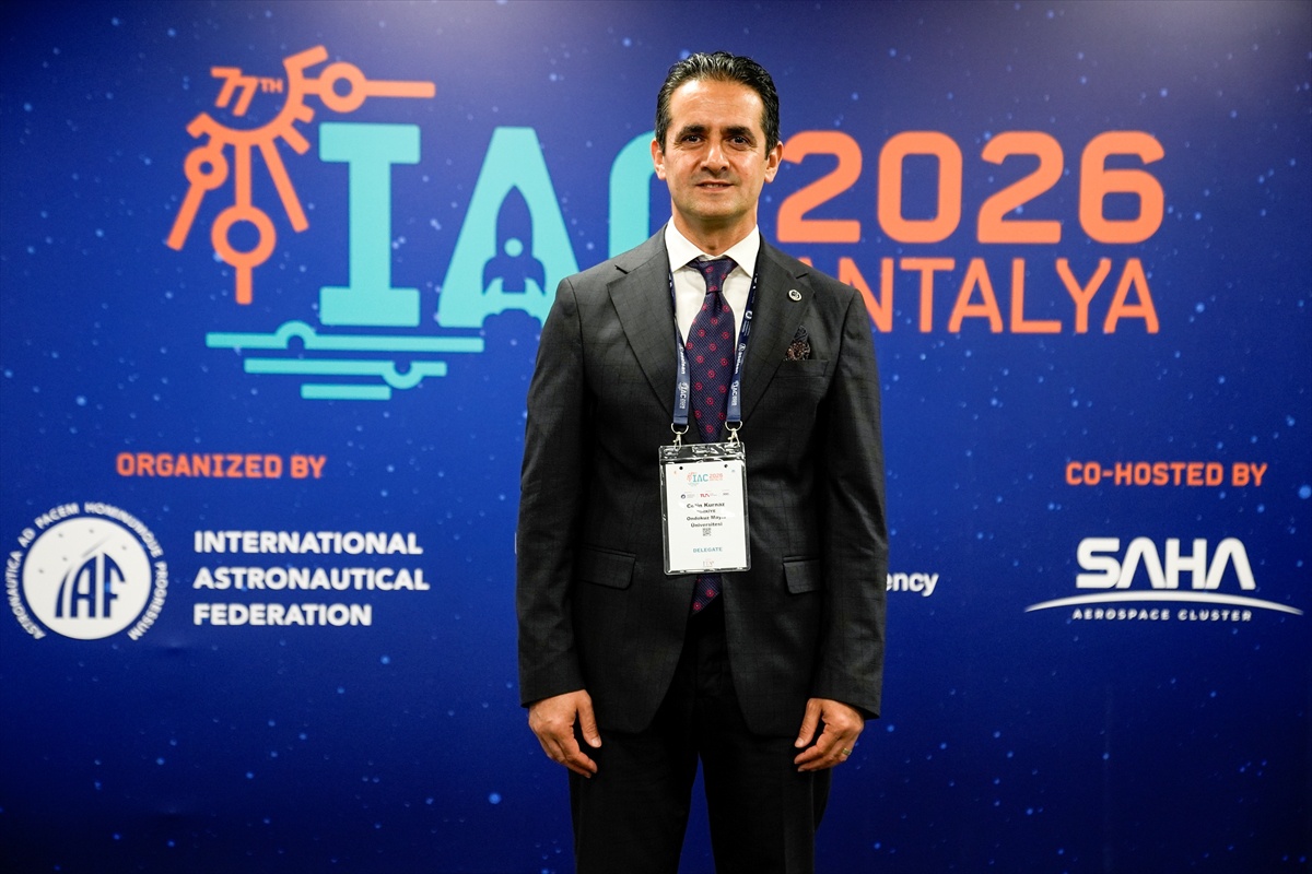 IAC 2026\'da bilimsel başvuruda rekor kırıldı, OMÜ doktora öğrencisi üçüncülük kazandı