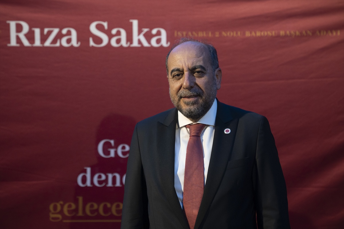 Rıza Saka, İstanbul 2 Nolu Barosu başkanlığına 1022 oyla seçildi