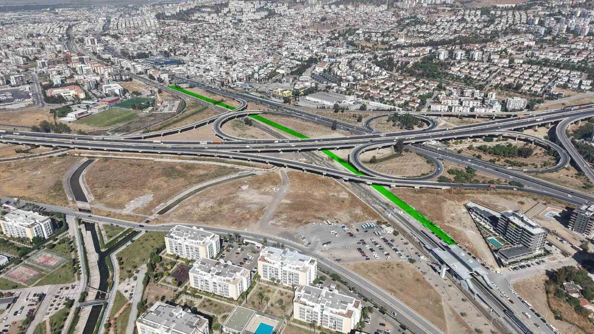 İzmir Büyükşehir Belediyesi, Çiğli-Karşıyaka arasına 950 metrelik arter oluşturuyor