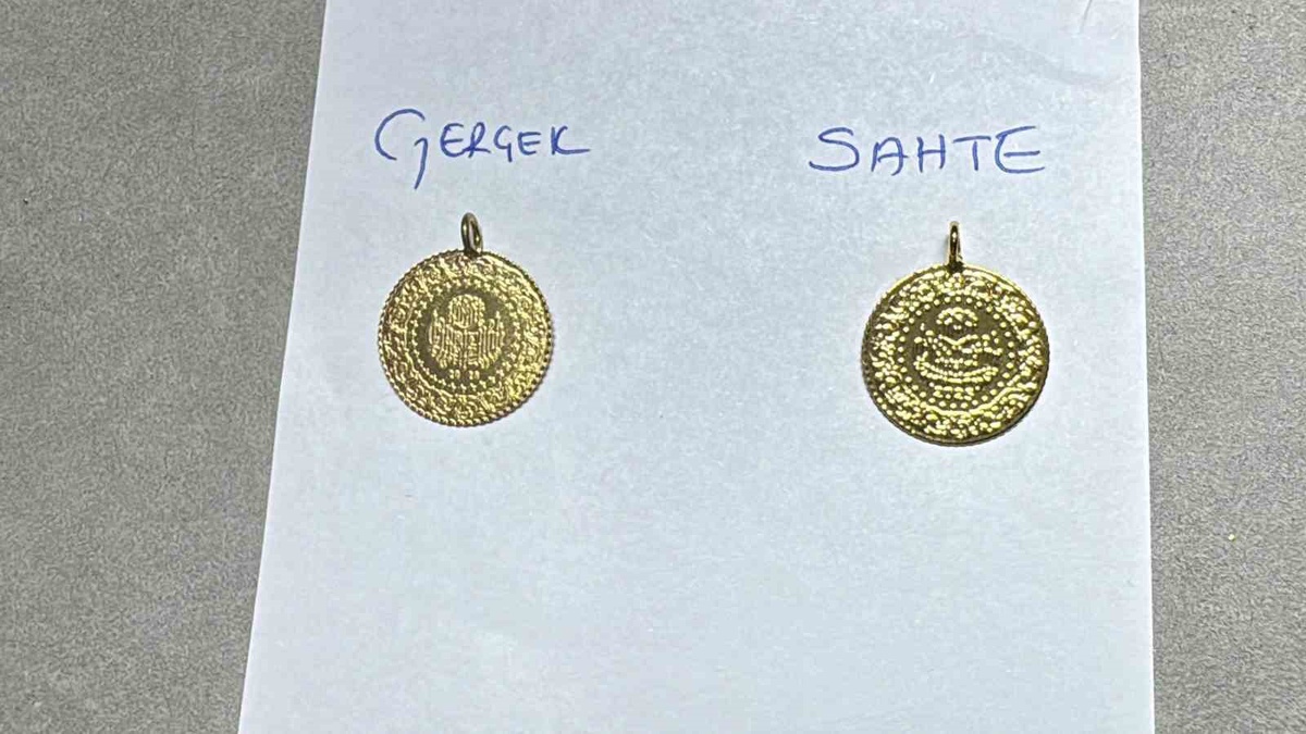 Kocaeli Çayırova\'da sahte çeyrek altınla bileklik çalan şüpheli yakalandı