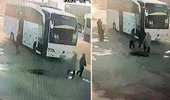 11 kişinin can verdiği kazanın öncesine ait görüntülere ulaşıldı: Ölüme götürülmeden önce 7 dakika mola vermişler