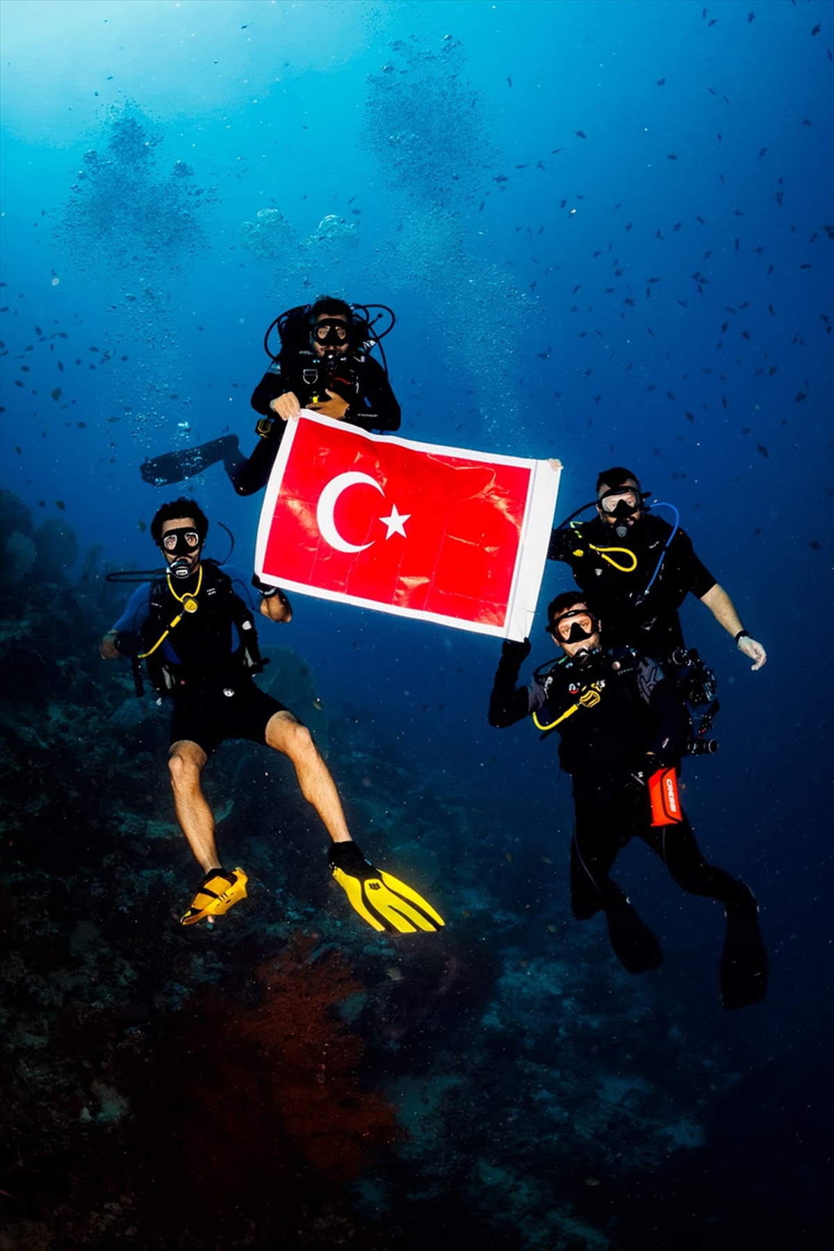 Sualtı Görüntüleme Milli Takımı Bali\'de 2 altın, 1 gümüş, 2 bronz madalya kazandı