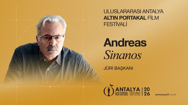 63. Altın Portakal'da jüri başkanlığını Andreas Sinanos yapacak