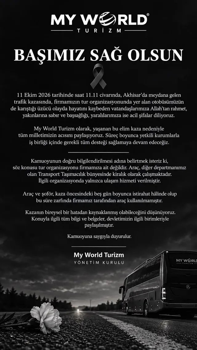 11 kişinin öldüğü kaza sonrası tur şirketinden şoke eden savunma: Bireysel hata kaynaklı