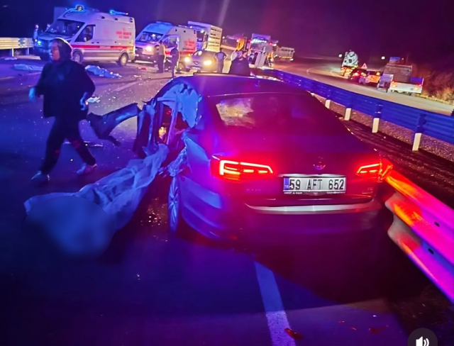 Bingöl'de otomobil bariyere çarptı: 2 ölü, 2 yaralı