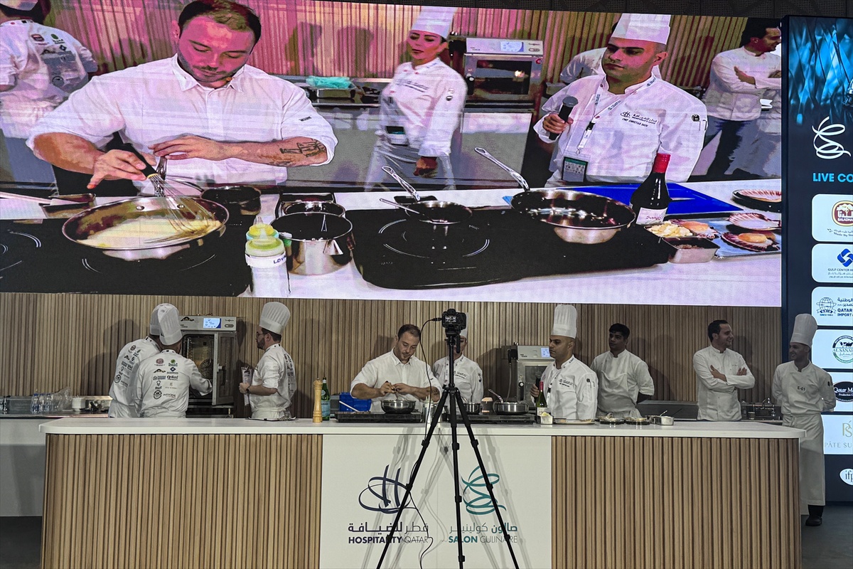 Doha\'da 11. Hospitality Qatar 2026 fuarı şef yarışıyla başladı