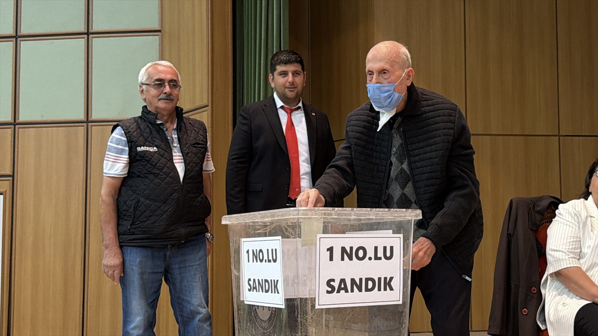 Edirne Ticaret Borsası seçimini Beyaz Liste kazandı, 93 yaşındaki üye oyunu kullandı